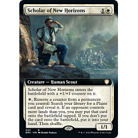 Scholar of New Horizons (Foil) (Extended Art)