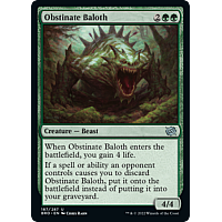 Obstinate Baloth (Foil)