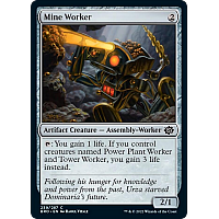 Mine Worker (Foil)