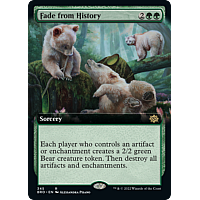 Fade from History (Foil) (Extended Art)