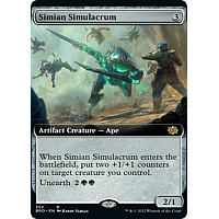 Simian Simulacrum (Foil) (Extended Art)