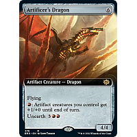 Artificer's Dragon (Foil) (Extended Art)
