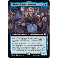 Tawnos, Solemn Survivor (Foil) (Extended Art)