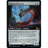 Bladecoil Serpent (Foil) (Extended Art)