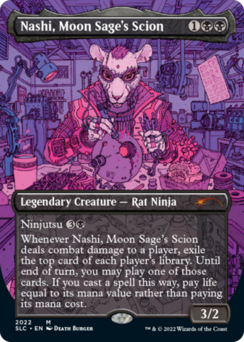 Nashi, Moon Sage's Scion (Foil) (Borderless)_boxshot