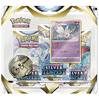 Pokémon TCG - Sword & Shield Silver Tempest 3-pack Blister - Togetic