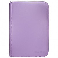 UP - Vivid:  4-Pocket Zippered PRO-Binder - Purple