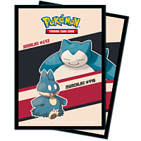 UP - Snorlax & Munchlax Deck Protectors for Pokémon (65 Sleeves)