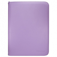 UP - Vivid:  9-Pocket Zippered PRO-Binder - Purple