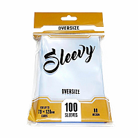 Sleevy OVERSIZE – Clear/klara (100 sleeves for 79x120 mm cards)