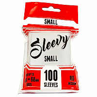Sleevy SMALL – Clear/klara (100 sleeves for 44x68 mm cards)