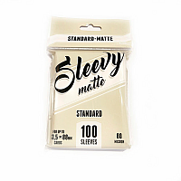 Sleevy STANDARD – matte (100 sleeves for 63,5x88 mm cards)