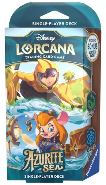 Disney Lorcana TCG: Azurite Sea - Starter deck - Sapphire/Emerald