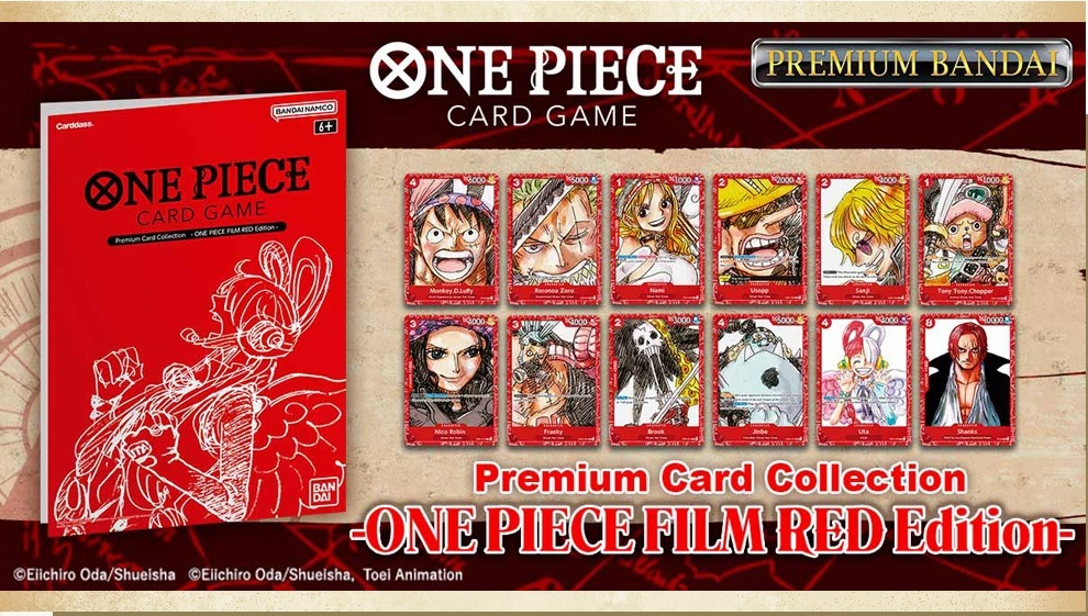 One Piece Card Game Premium Card Collection: ONE PIECE FILM RED Edition