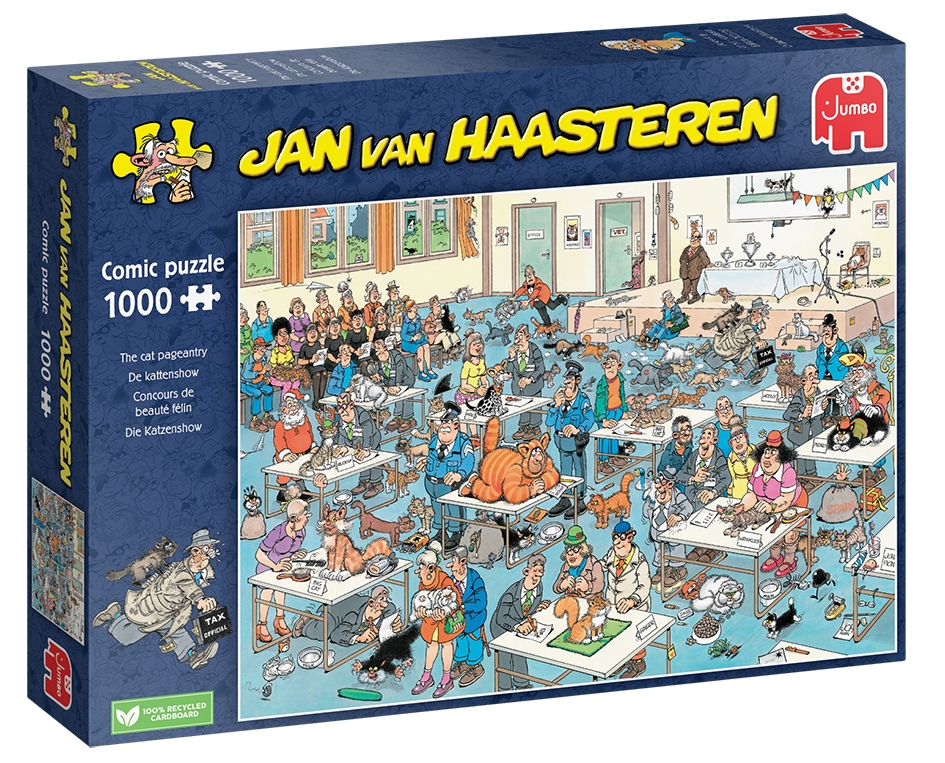 1000 Bitar -  Jan van Haasteren Pussel (flera motiv)