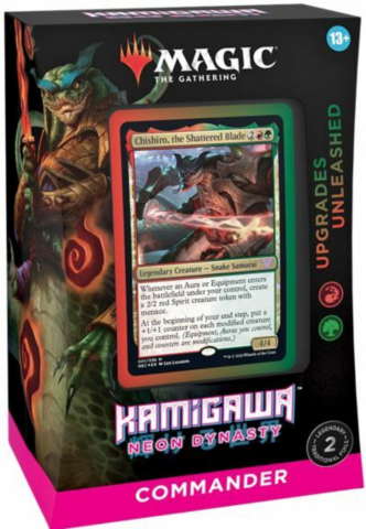 Magic The Gathering: Kamigawa - Neon Dynasty Commander Deck Upgrades Unleashed
