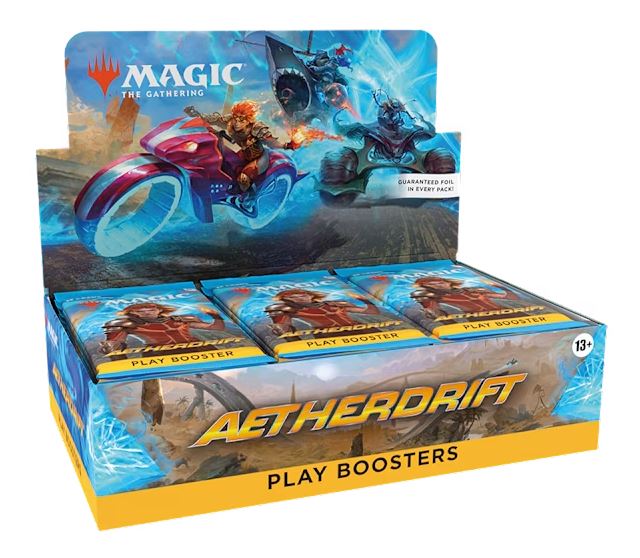 Aetherdrift Play Booster Display