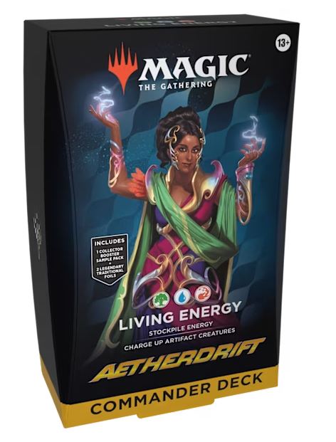 Aetherdrift Commander Deck - Living Energy