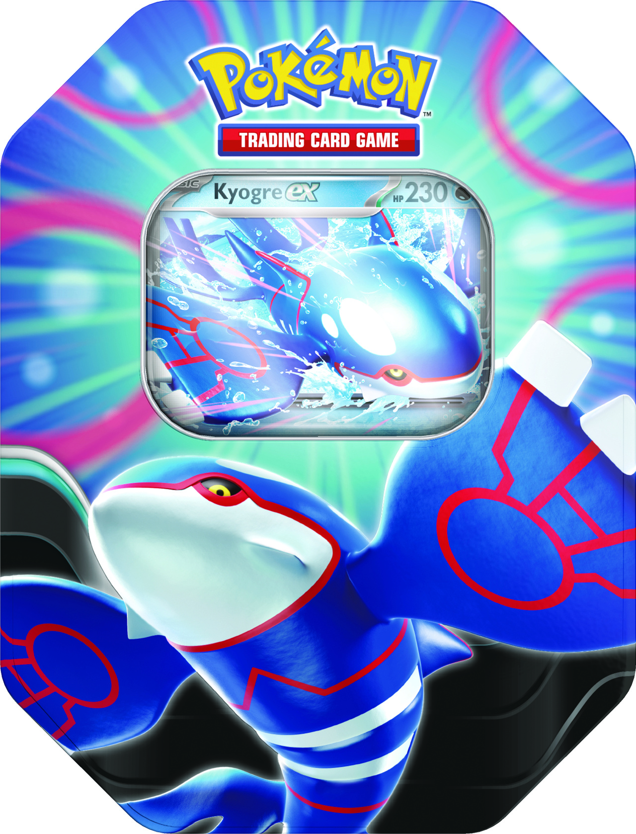 Pokemon TCG Azure Legends Tin - Kyogre