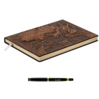 3D FAUX-LEATHER NOTEBOOK | FANTASY/DND DUNGEON MASTER(DM)/PLAYER JOURNAL