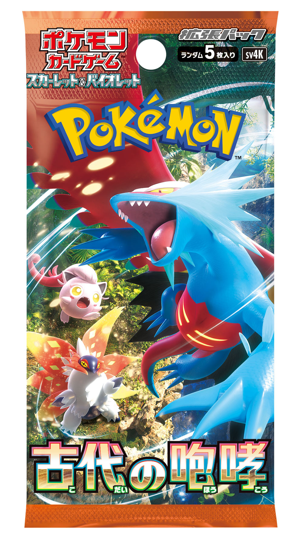 Pokémon TCG: Scarlet & Violet -  Ancient Roar Booster Japansk