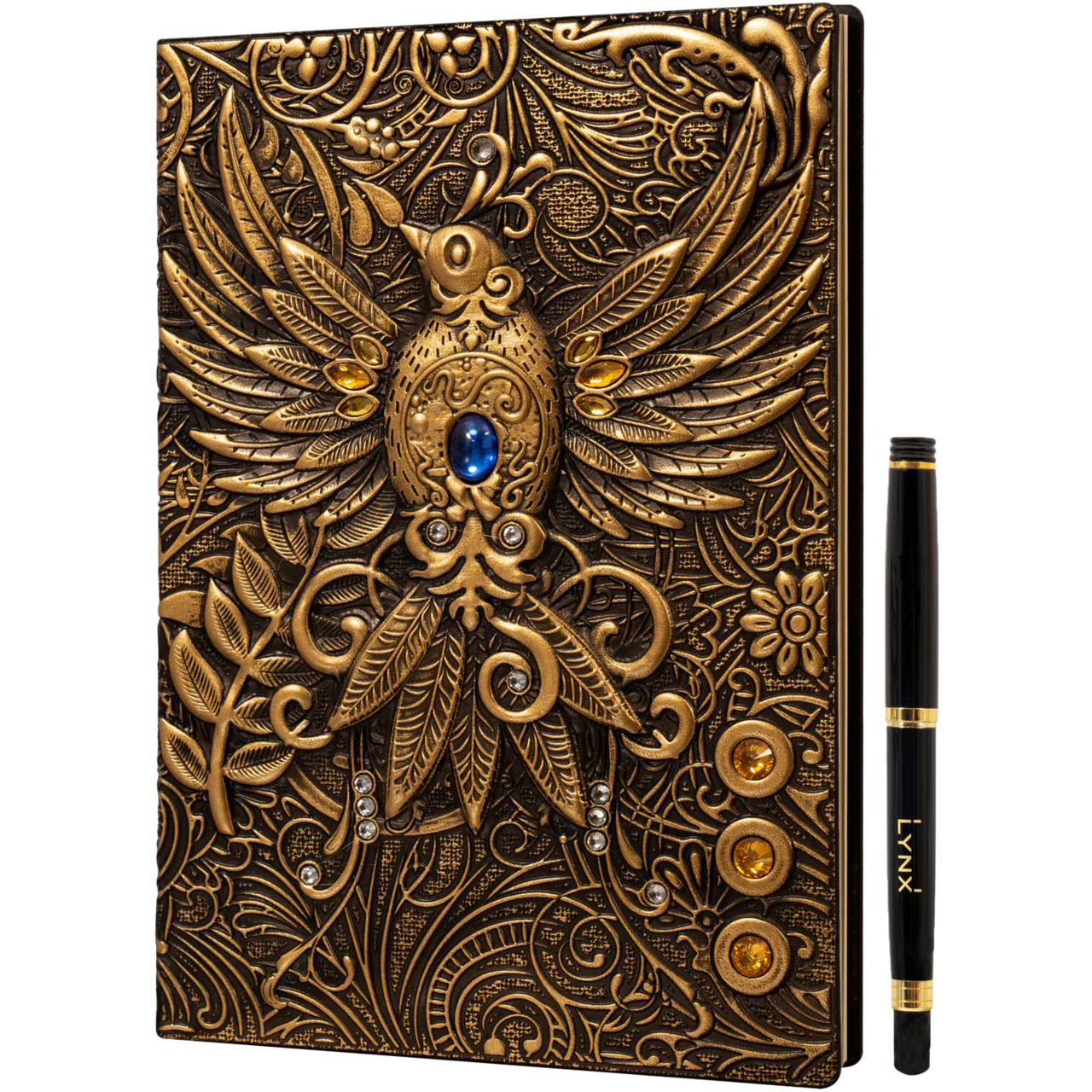 Gold Phoenix Journal | D&D Player & DM Notebook