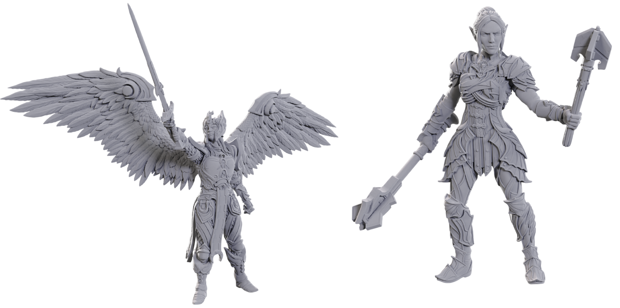D&D Nolzur's Mini: SE BG3 - Dame Aylin & Minthara