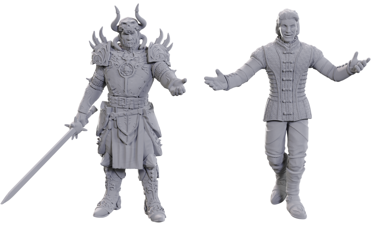 D&D Nolzur's Mini: SE BG3 - Sarevok Anchev & Raphael