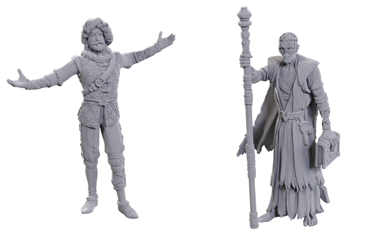 D&D Nolzur's Mini: SE BG3 - Volo & Withers