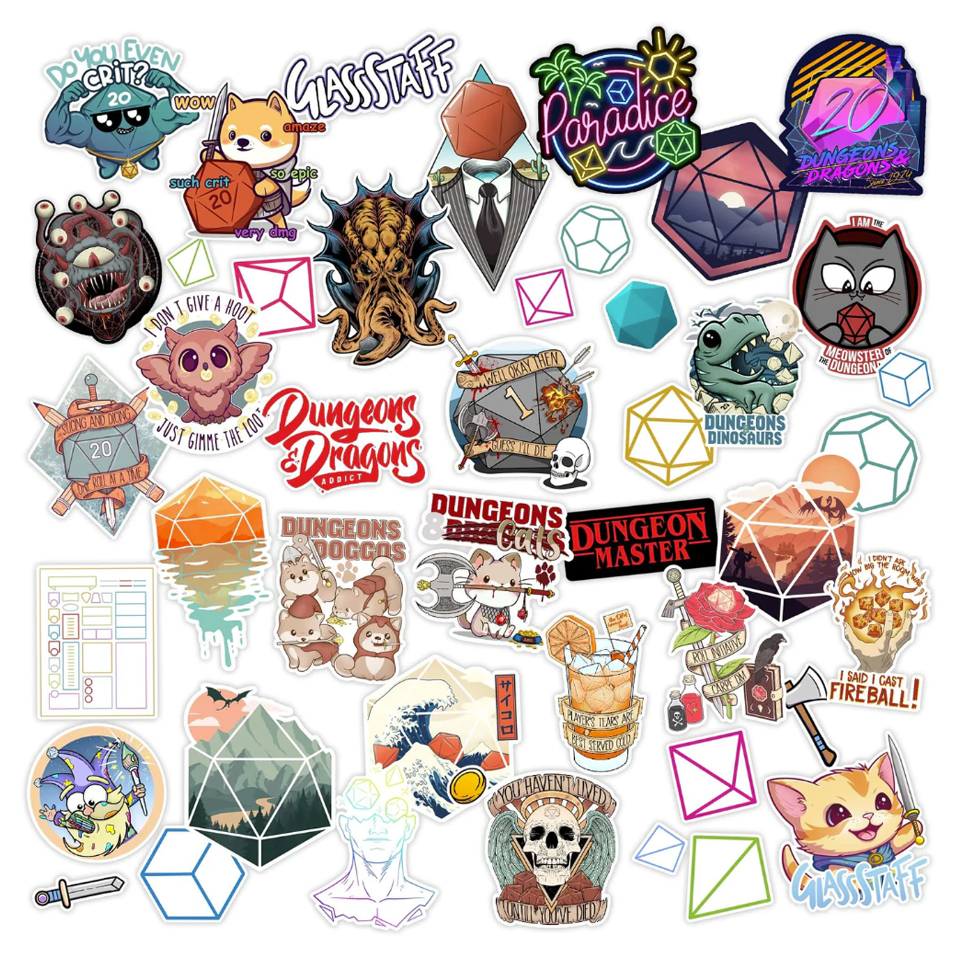 Glassstaff StickerBomb Pack