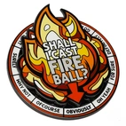 Casting Fireball Spinner Pin