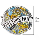 Roll Your Fate Spinner Pin