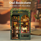 Owl Bookstore - Book Nook Kit - CuteBee