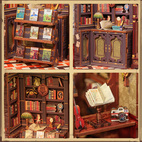Owl Bookstore - Book Nook Kit - CuteBee