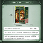 Owl Bookstore - Book Nook Kit - CuteBee