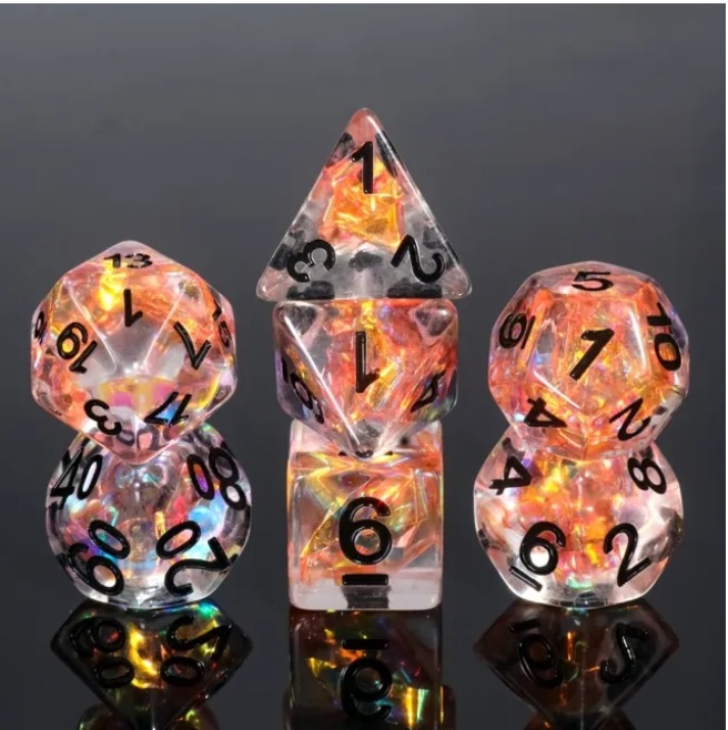 A Role Playing Dice Set: Phoneix