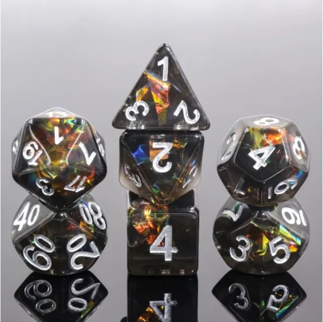 A Role Playing Dice Set: Grey Frost