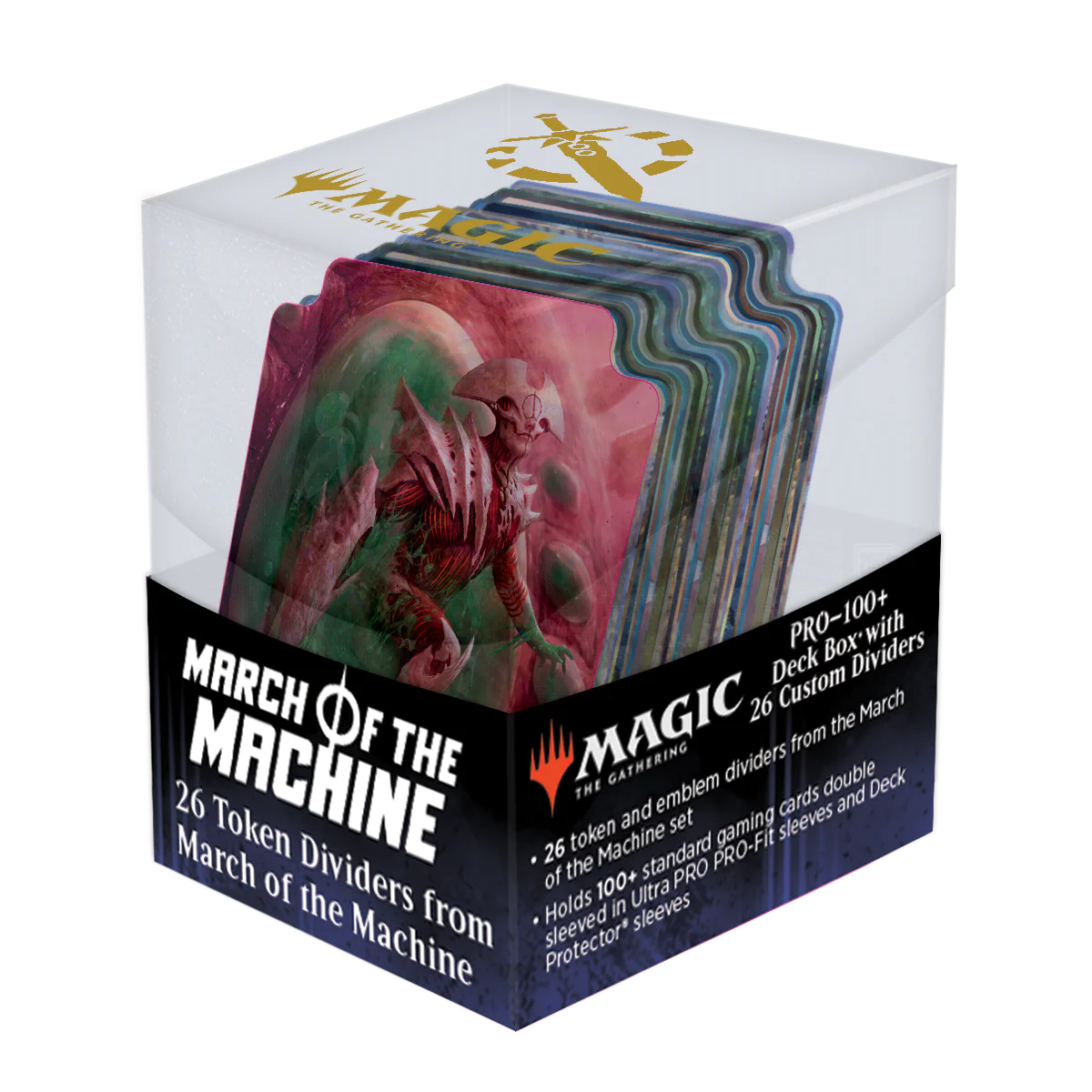 March of the Machine Token Dividers with Deck Box for Magic: The Gathering
