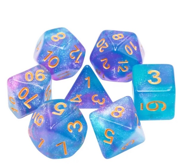 A Role Playing Dice Set: Byzantium
