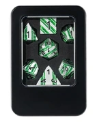 A Role Playing Dice Set Metallic - Borg