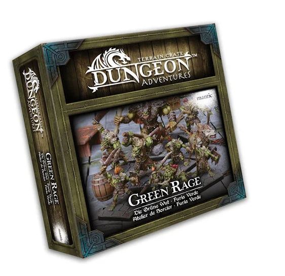 Dungeon Adventures: Green Rage (Miniatyrer för Rollspel)