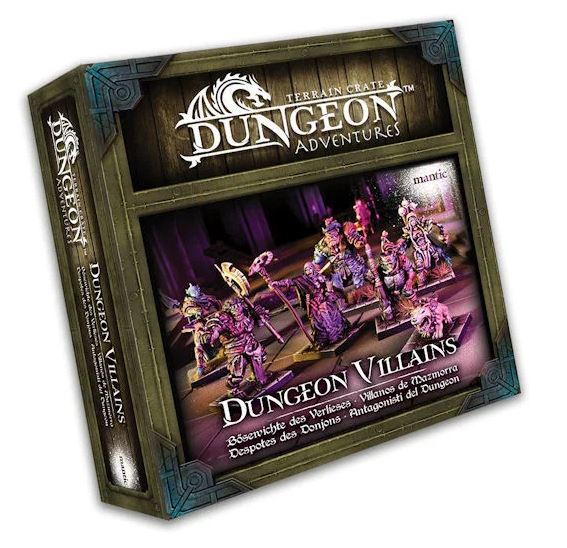 Dungeon Adventures: Dungeon Villains (Miniatyrer för Rollspel)