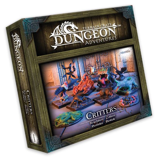 Dungeon Adventures: Critters (Miniatyrer för Rollspel)