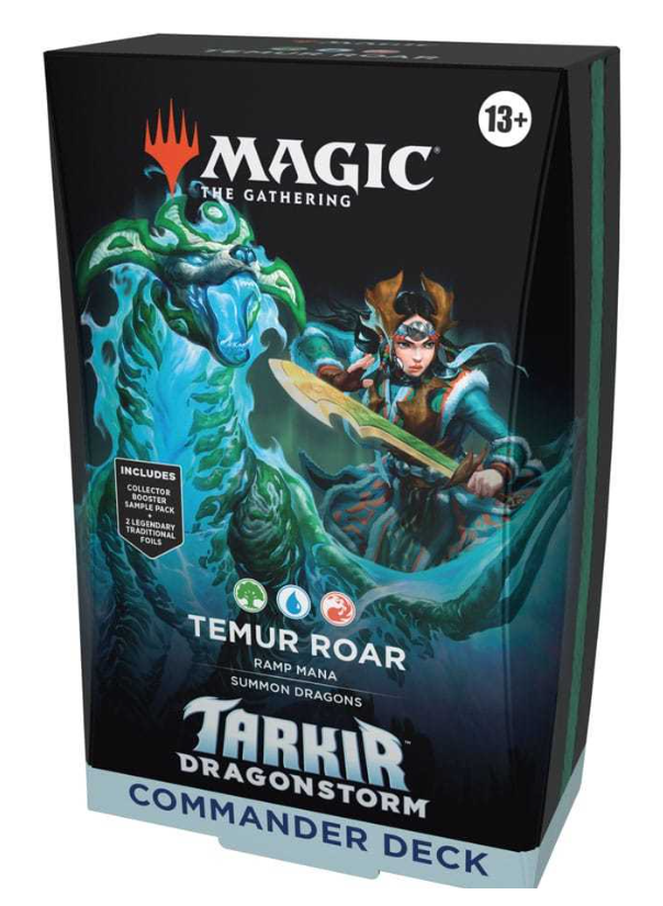 Tarkir Dragonstorm Commander Deck - Temur Roar