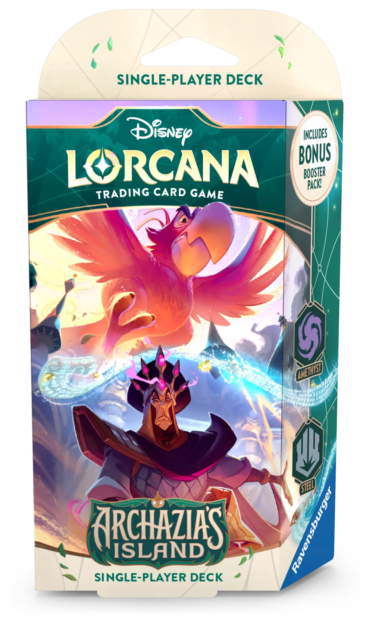 Disney Lorcana TCG: Archazia’s Island Starter Deck - Iago & Jafar