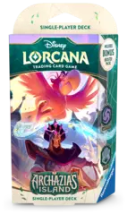 Disney Lorcana TCG: Archazia’s Island Starter Deck - Iago & Jafar
