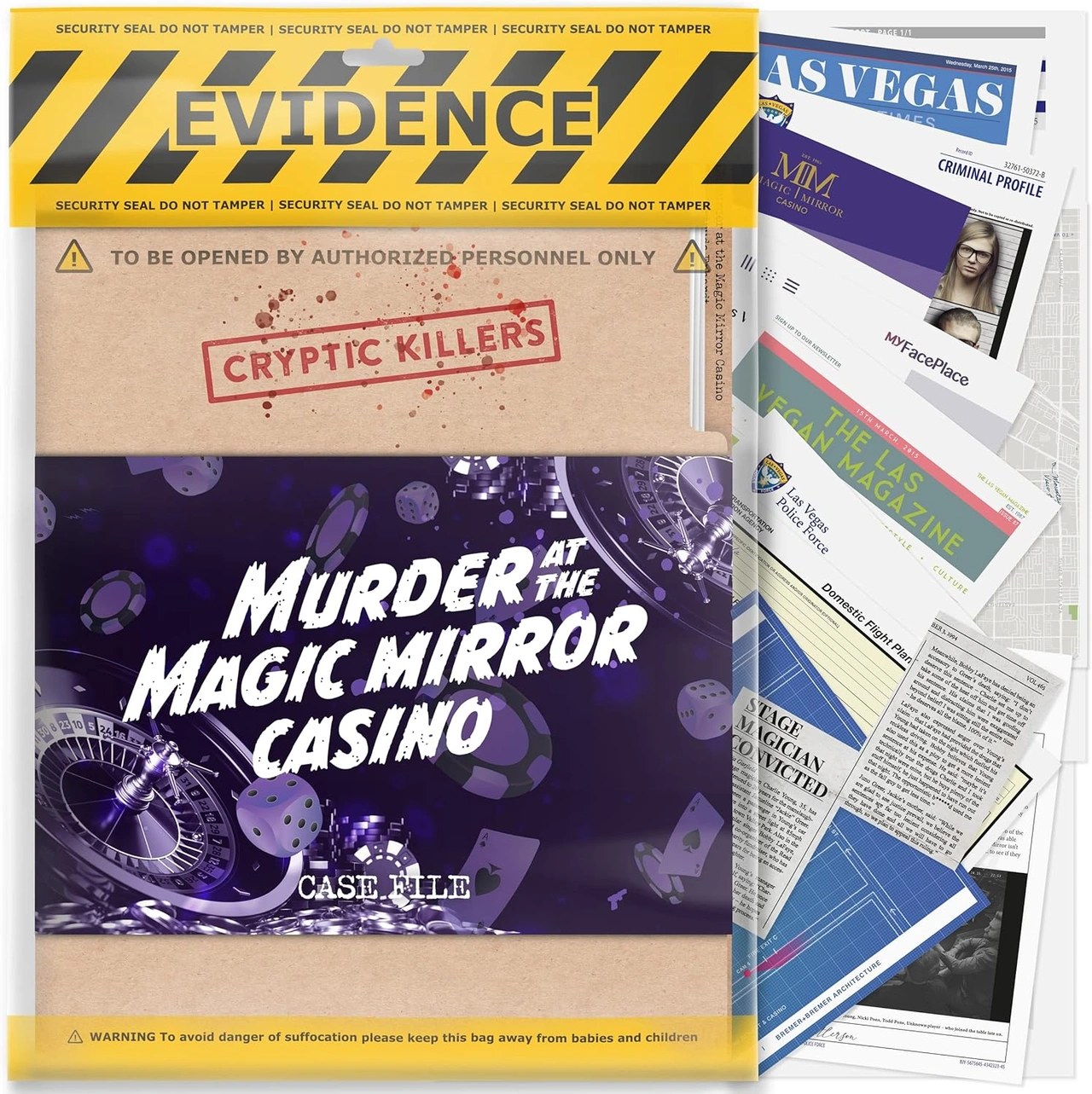 Cryptic Killers Murder at the Magic Mirror Casino