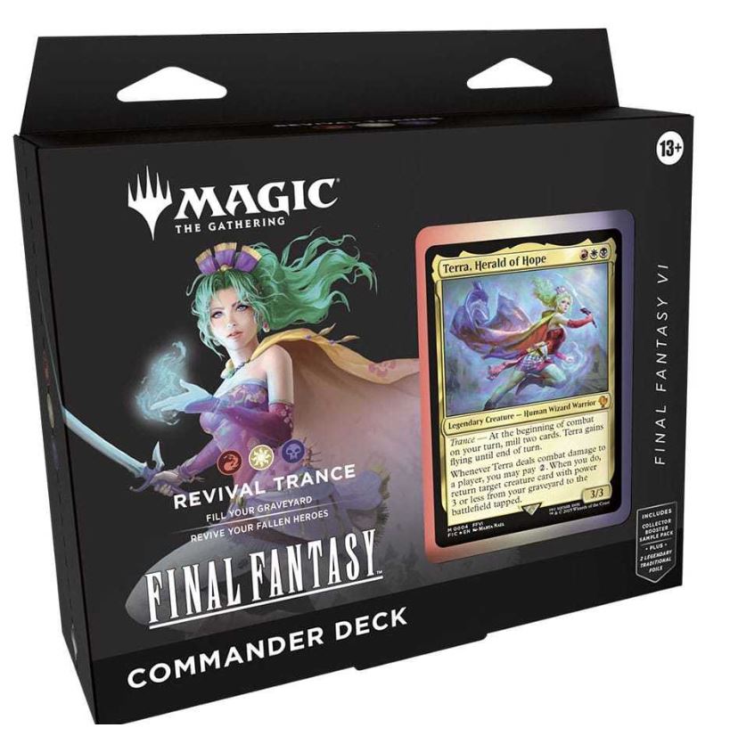 Magic The Gathering: Final Fantasy Commander Deck - Revival Trance