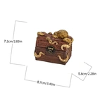 Octopus Treasure Chest Brown