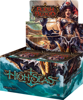 Flesh & Blood TCG - High Seas Booster Display (24 Packs)